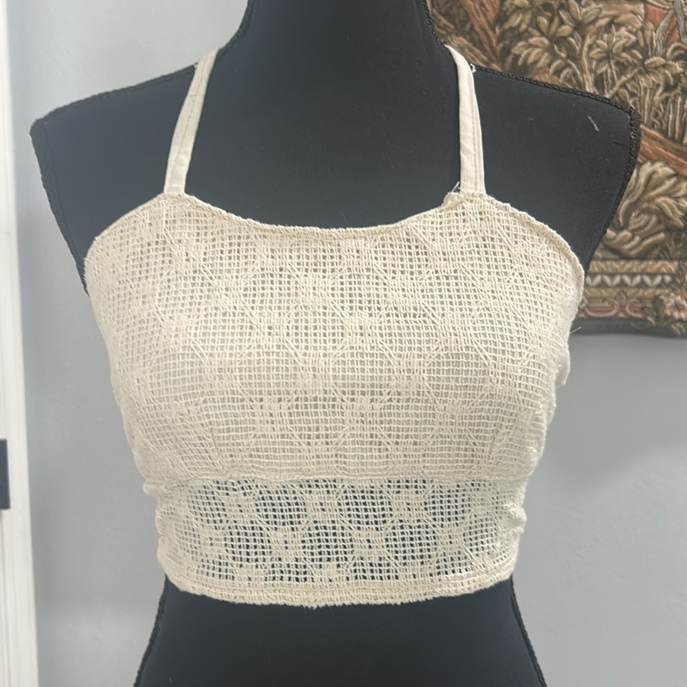 Tie Back Crop Top. Size‎ S/M